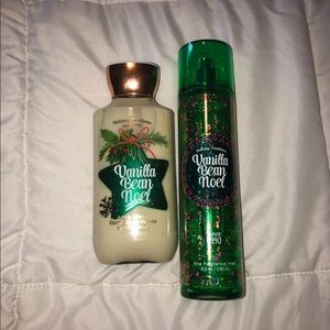 Bath and body works vanilla bean Noel